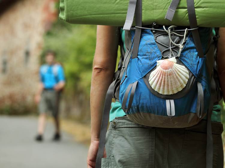 Vers les chemins de Compostelle. Crédit photo Malika Turin