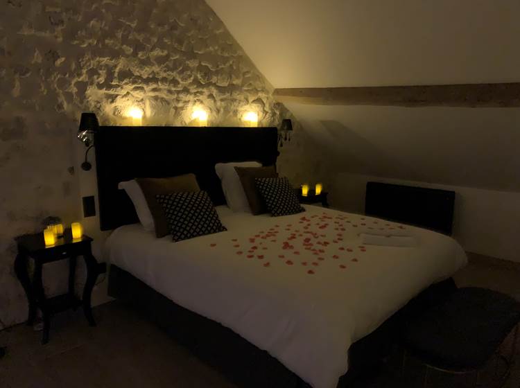 Lit amoureux chambre Prague