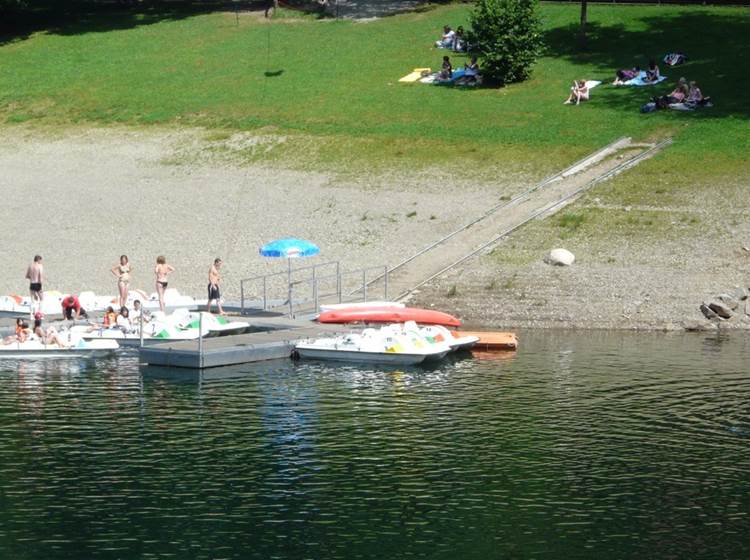 Lac de Kruth location de bateau