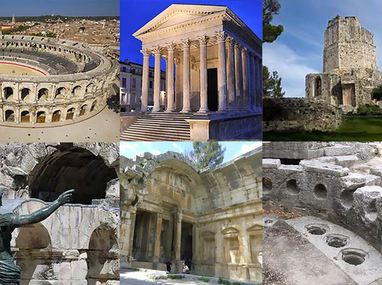 Les Monuments Romains de Nîmes