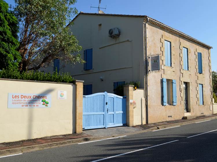 Gîte vue de l'extérieur