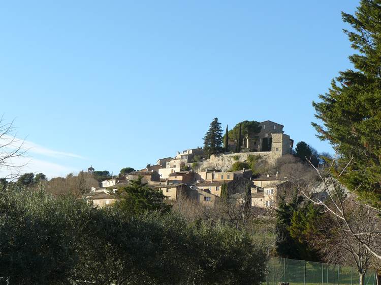 Petit village de Joucas dans le Luberon