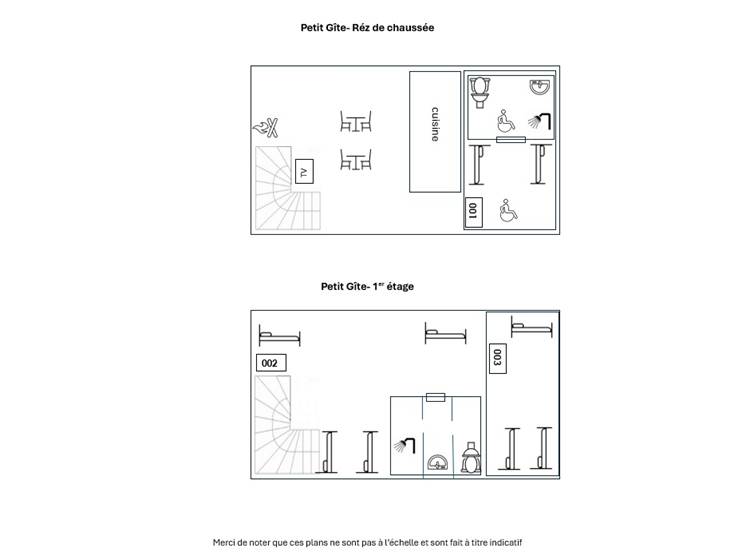 Plan Petit Gîte