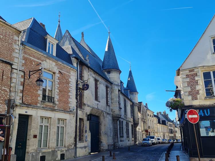 Rue du vieux Laon médiéval