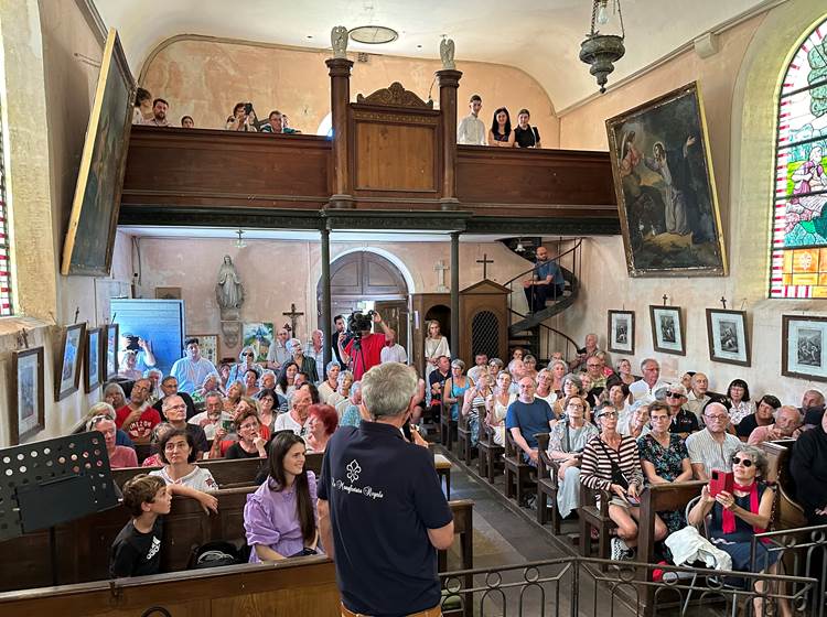 Rendez-vous à 10h à la Chapelle de la Manufacture Royale