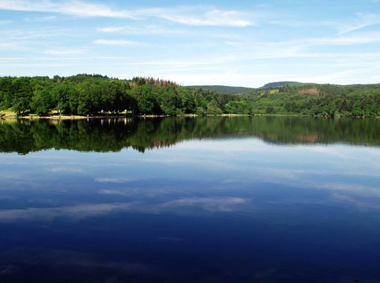 Lac des montagnès pêche base de loisir