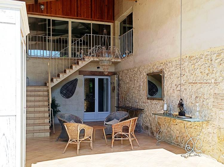 Gîtes, chambre d'hôtes et table d'hôtes gastronomique à Casteljaloux Lot et Garonne, piscine, jacuzzi et spa