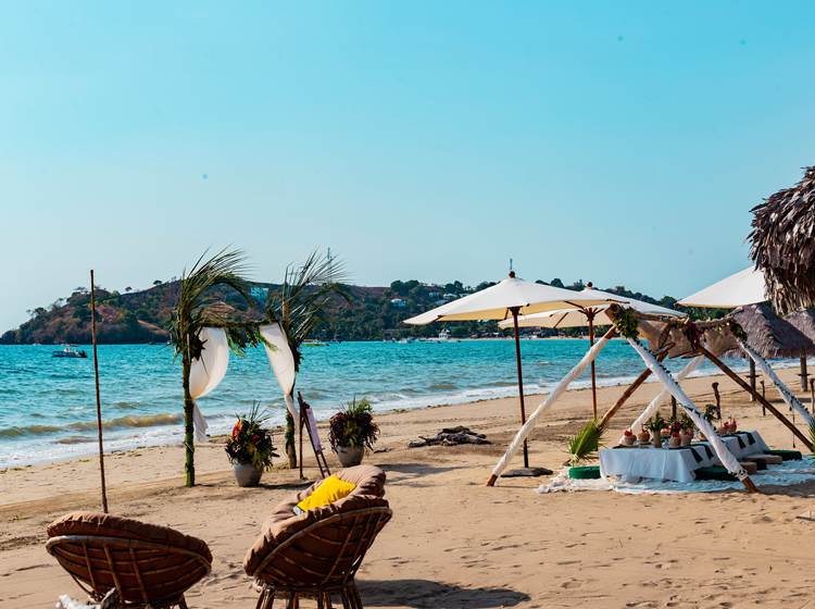Plage paradisiaque à Nosy Be