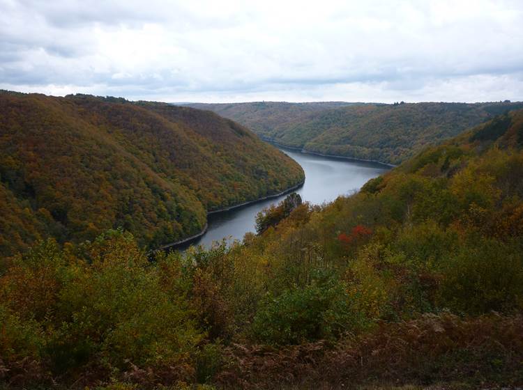 Les Gorges de la Dordogne l'automne