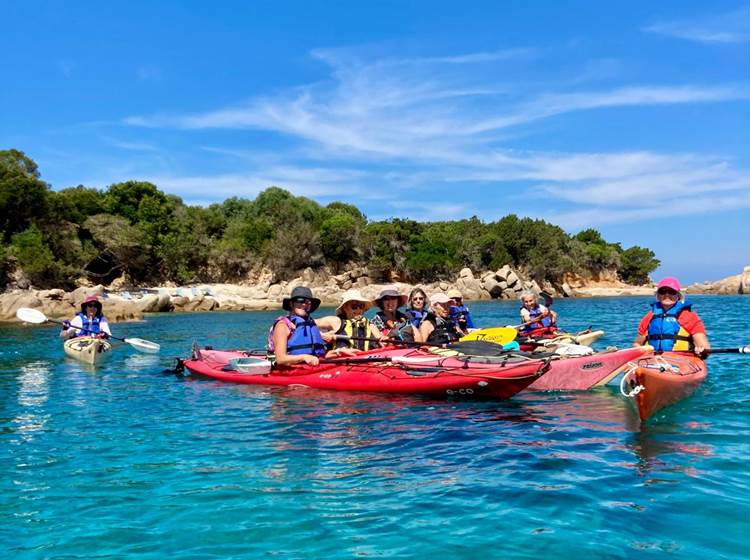 Abbartello kayak paddle Corse