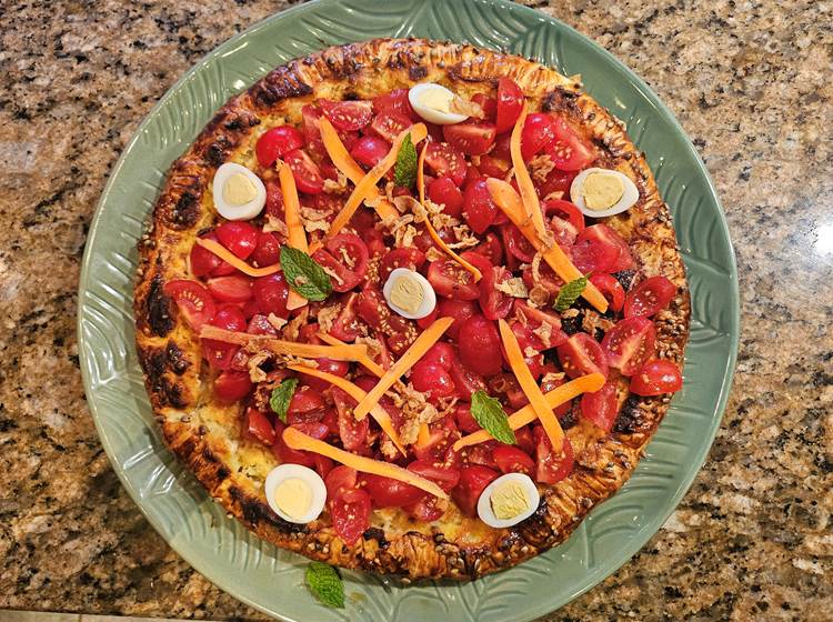 tarte à la tomate