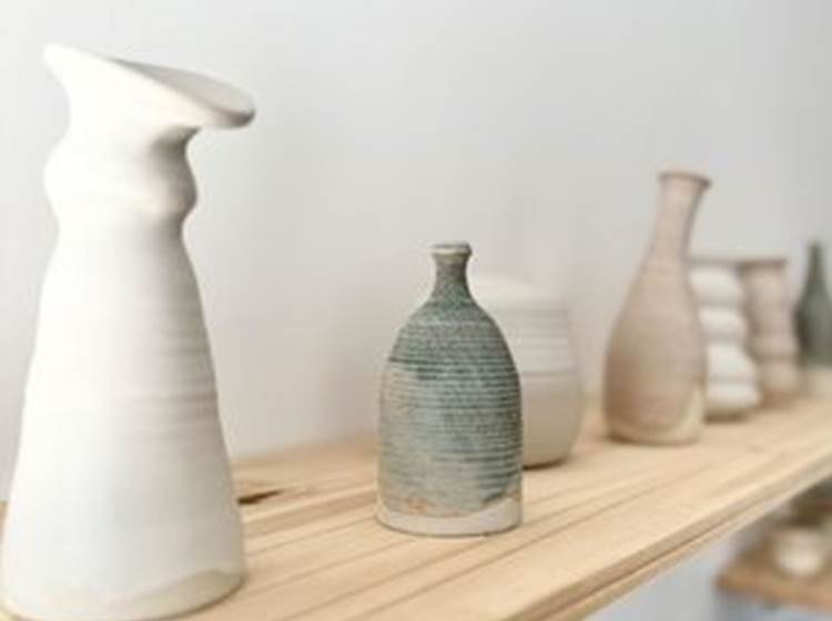 Belles réalisations en poterie Atelier LM Céramique Lagnes Provence