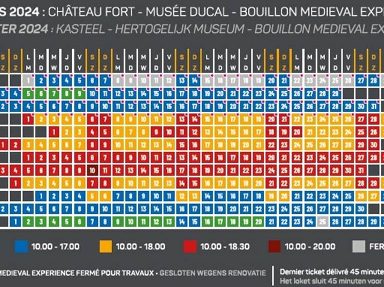 Horaire 2024