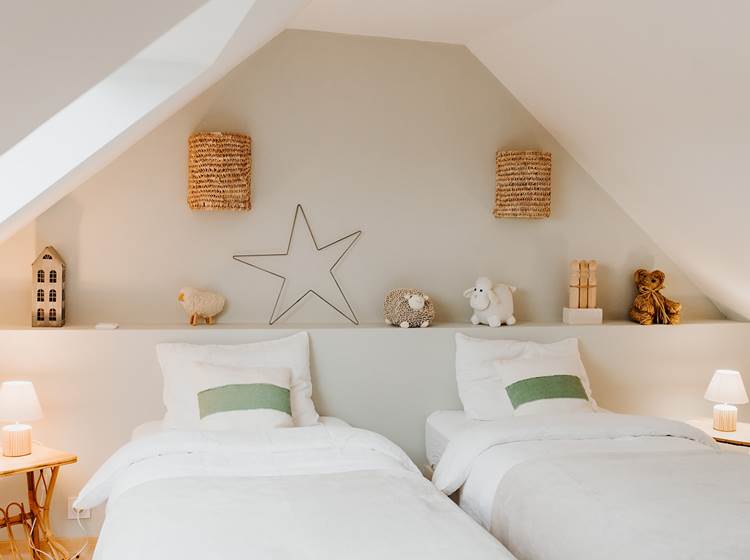 Une des deux chambres