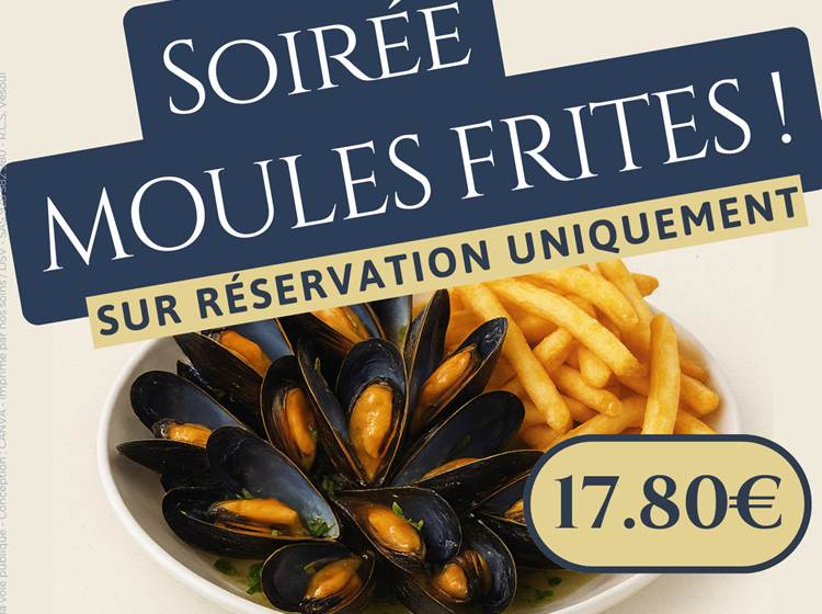 Soirée Moules frites