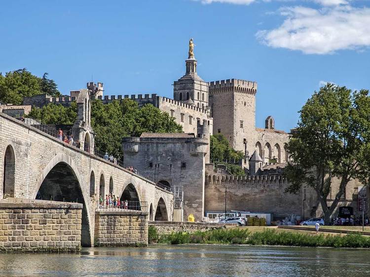 Avignon, Palais des papes, Palace of the popes, Papstpalace