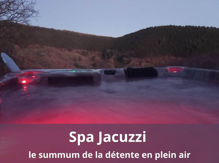 Spa - Jacuzzi -La Villa des Raspes - Aveyron