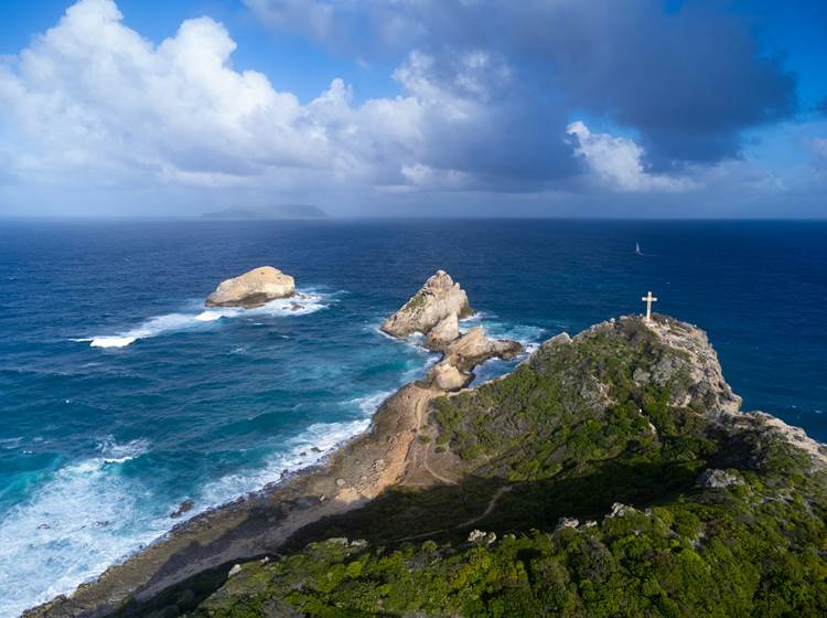 la pointe des châteaux - Guadeloupe