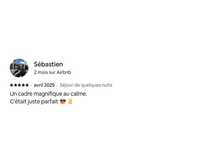 Avis airbnb acril 2025_Le Four a Pain du Domaine des Cyclamens