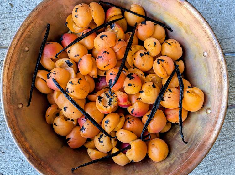 Confiture Maison abricot vanille
