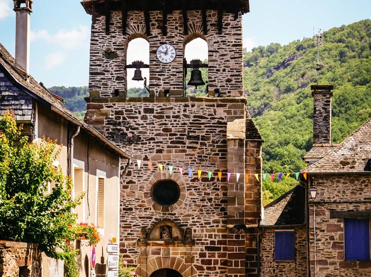 La chapelle du Saillant où vous pourrez admirer les vitraux de Chagall © BRIVE TOURISME