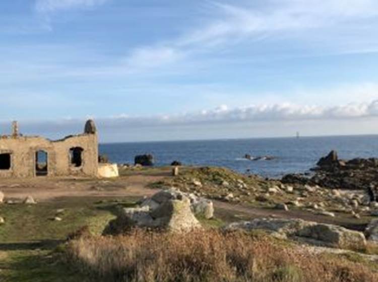 Les anciennes cornes de brume à la Pointe de Pern