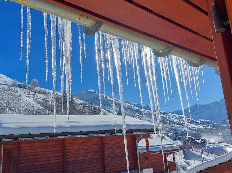 Vue de la chambre du haut