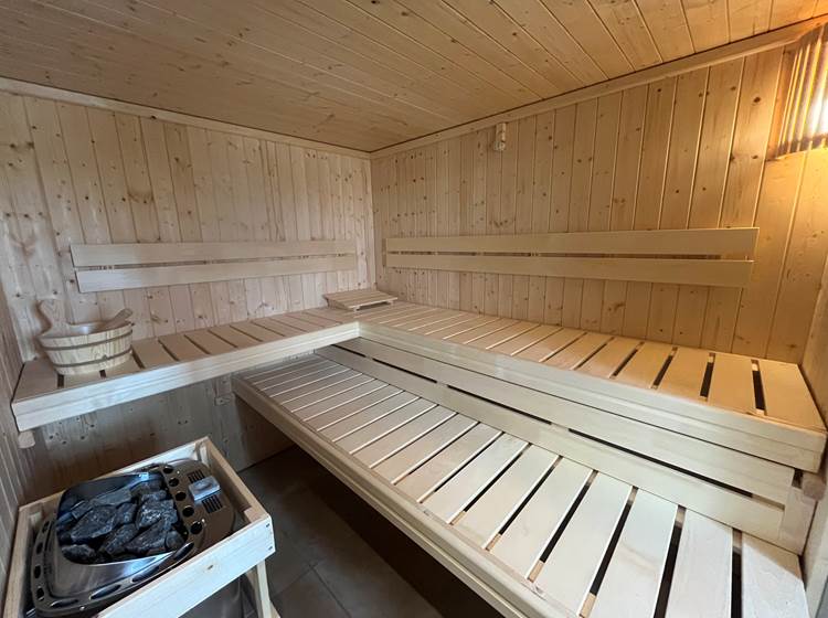 sauna intérieur