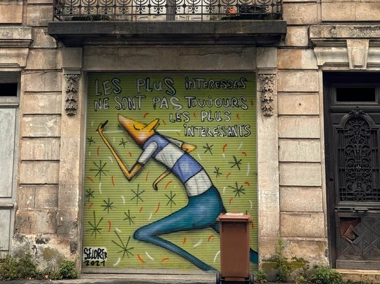 Nid Cosy Bordeaux - Street Art bordelais