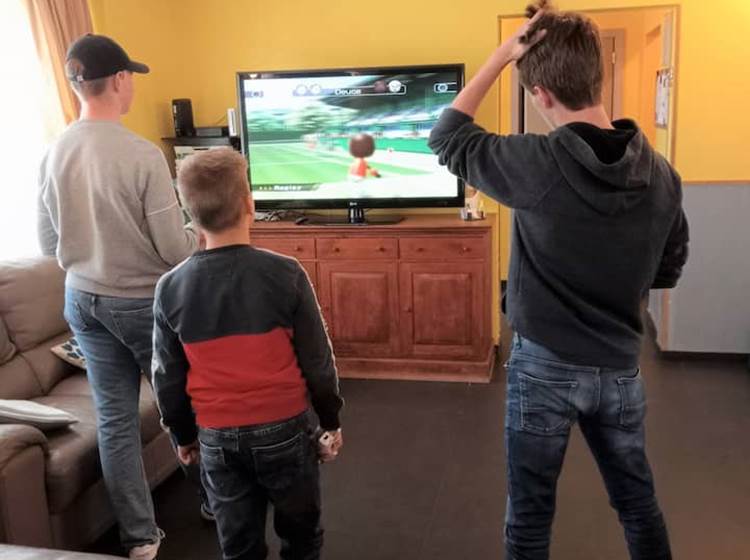 Un plaisir pour les enfants la console wii. Et pourquoi pas les  adultes ?