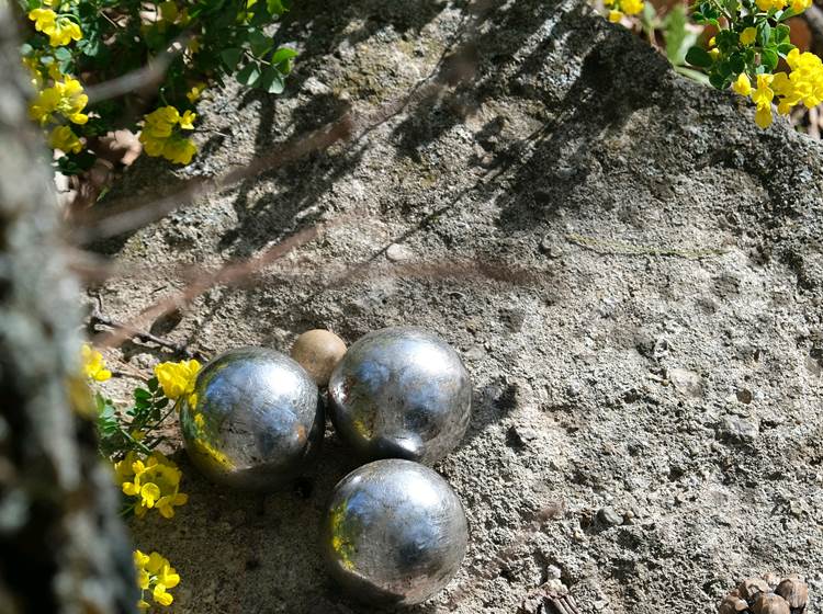 terrain de pétanque