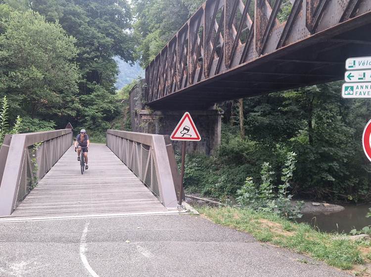 piste cyclable Albertville Annecy