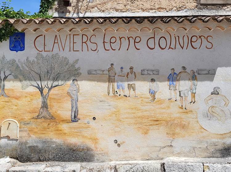 Claviers, terre d'oliviers