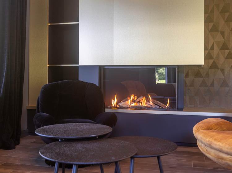 Gas fireplace