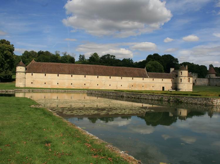 Le Domaine de Villarceaux, le chateau du bas