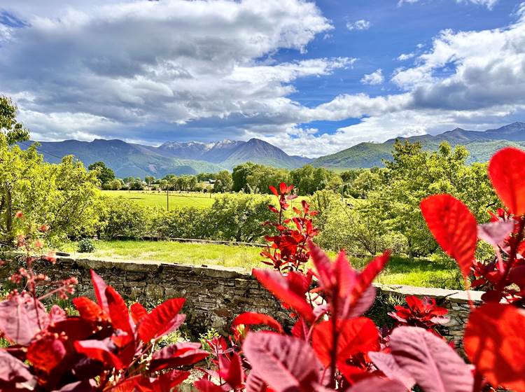 Vue imprenable sur les Pyrénées