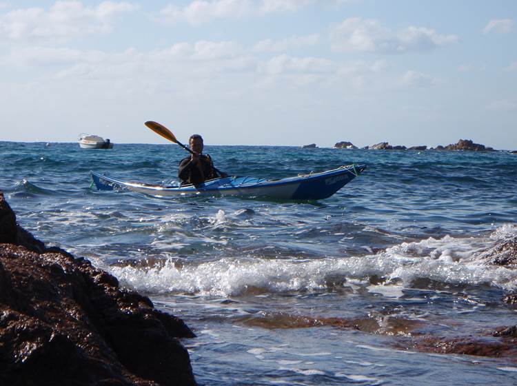 Abbartello kayak paddle Corse