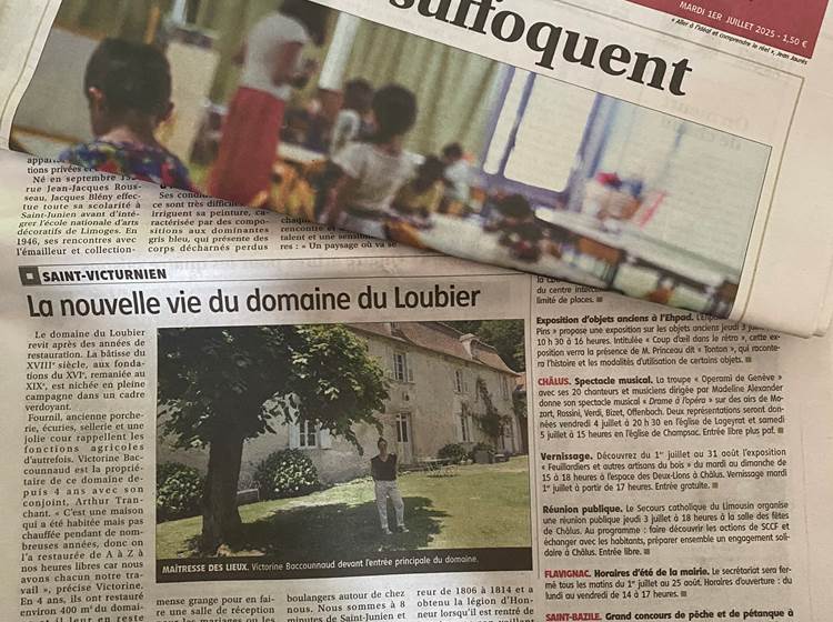 Domaine du Loubier, Populaire du Centre