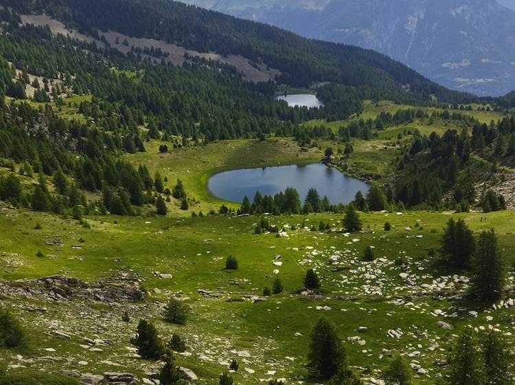 Les lacs du Col bas