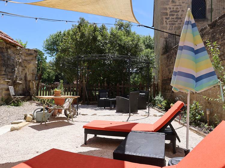 Chateau de Saint Chamarand - Exterieur, terasse et jardin