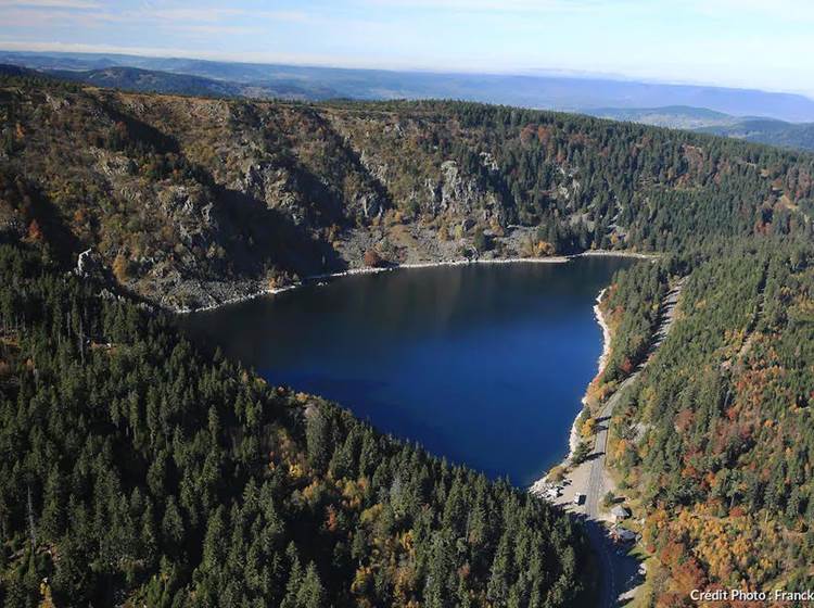 Le lac blanc, Vosges