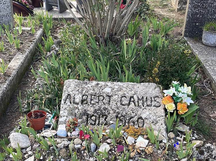 Tombe d'Albert Camus - Cimetière de Lourmarin