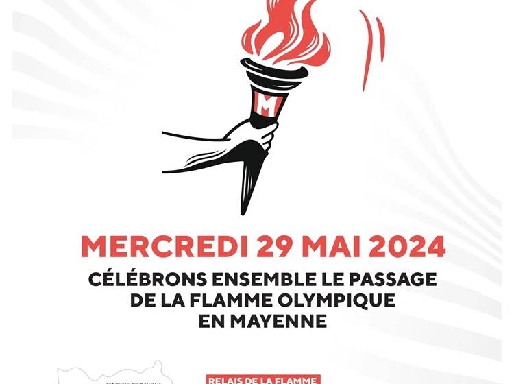 La Flamme Olympique en Mayenne
