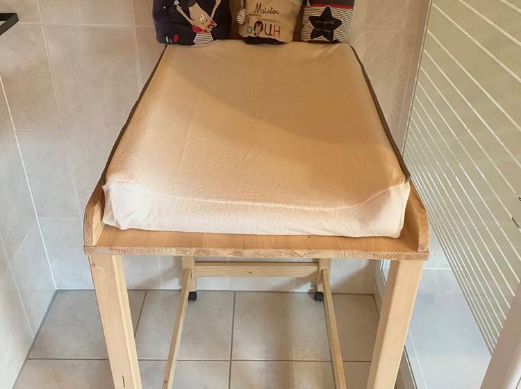 Table à langer