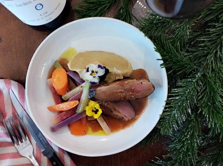 Les plats de Mon Jardin, à Montrichard, se savourent aussi avec les yeux !