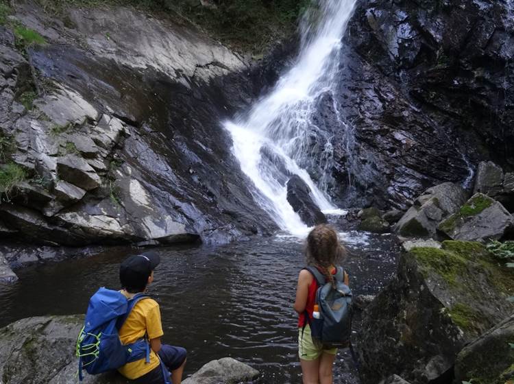 Cascade du Saut Sali - Les chaumières de Brameix