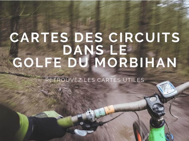 Cartes circuits Vélos Morbihan