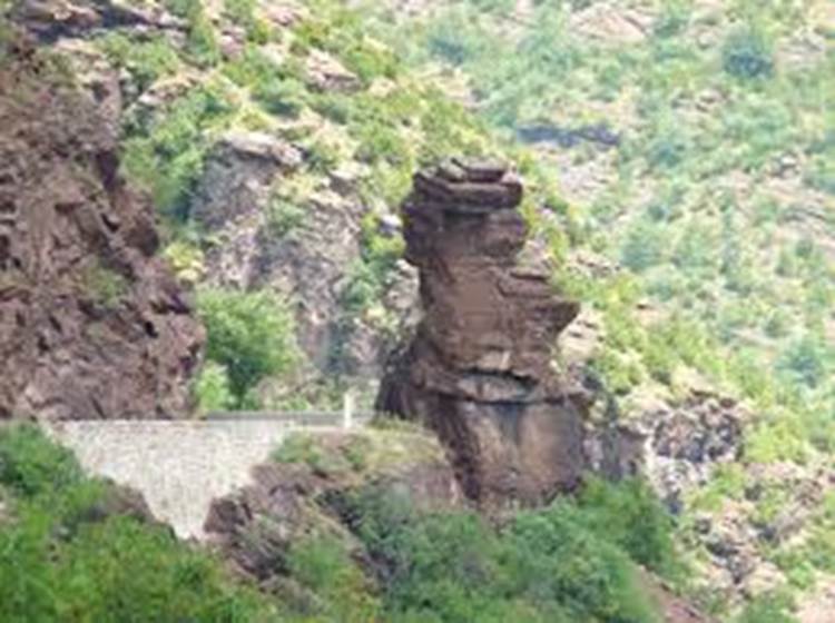 Gorges de Daluis Tête de Femme