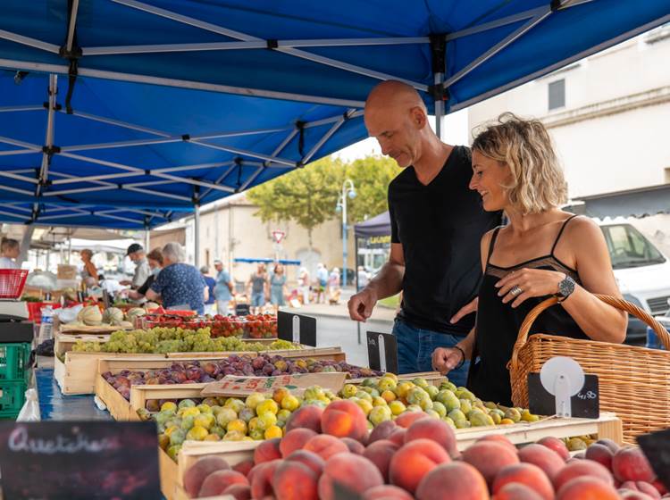 flâner au marché de Tonneins