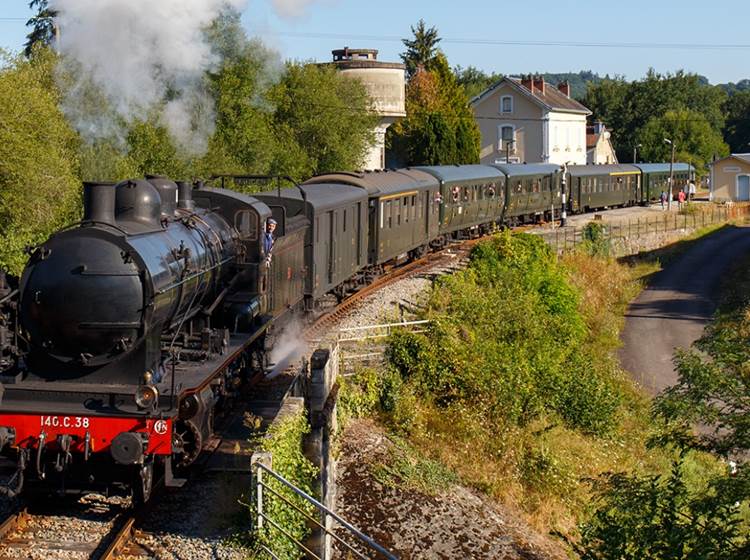 Train à vapeur du Limousin